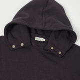 Warehouse 469 The Set-In Hooded Sweatshirt - Dark Navy