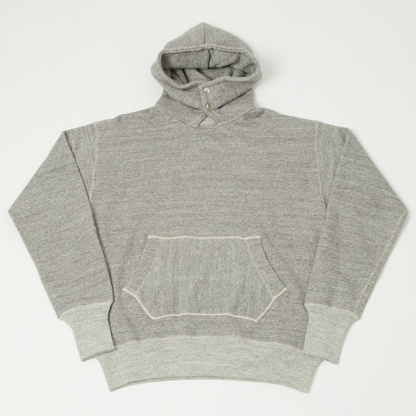 Warehouse & Co 469 Hooded Sweatshirt - Heather Grey
