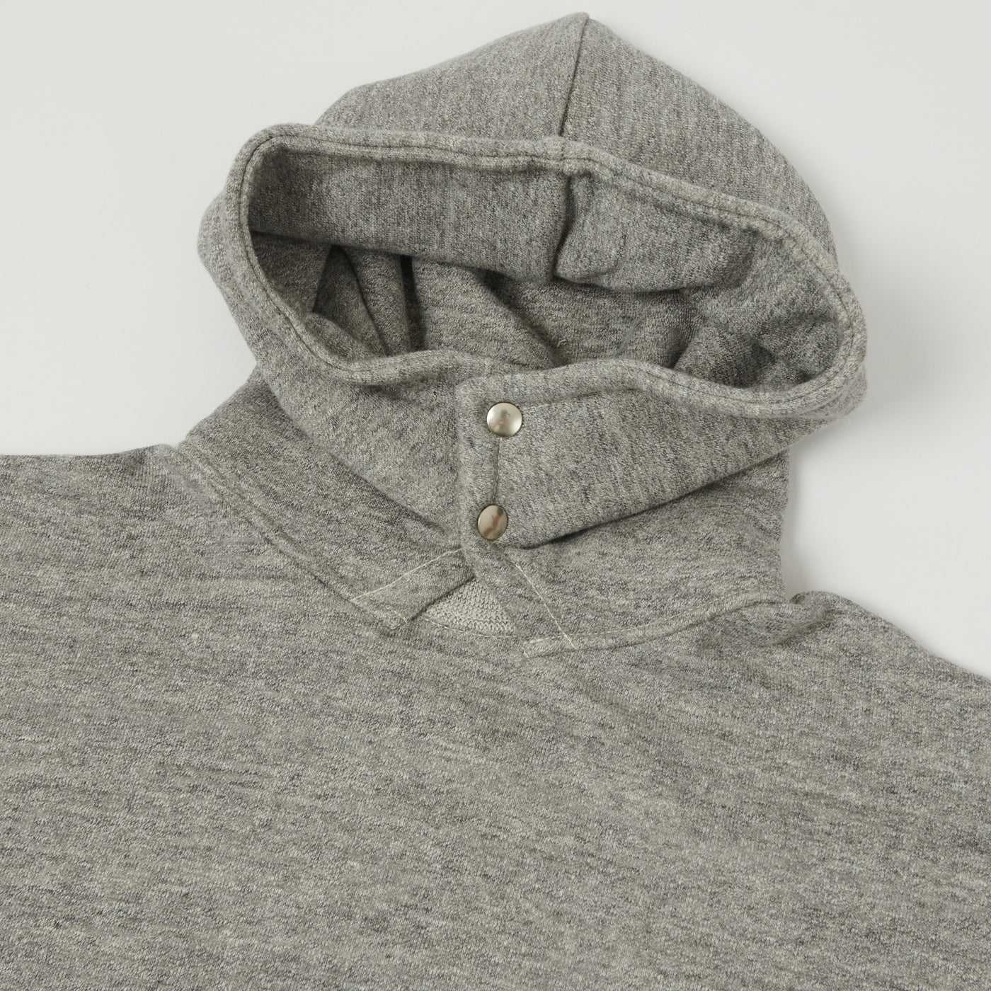 Warehouse & Co 469 The Set-In Hooded Sweatshirt - Heather