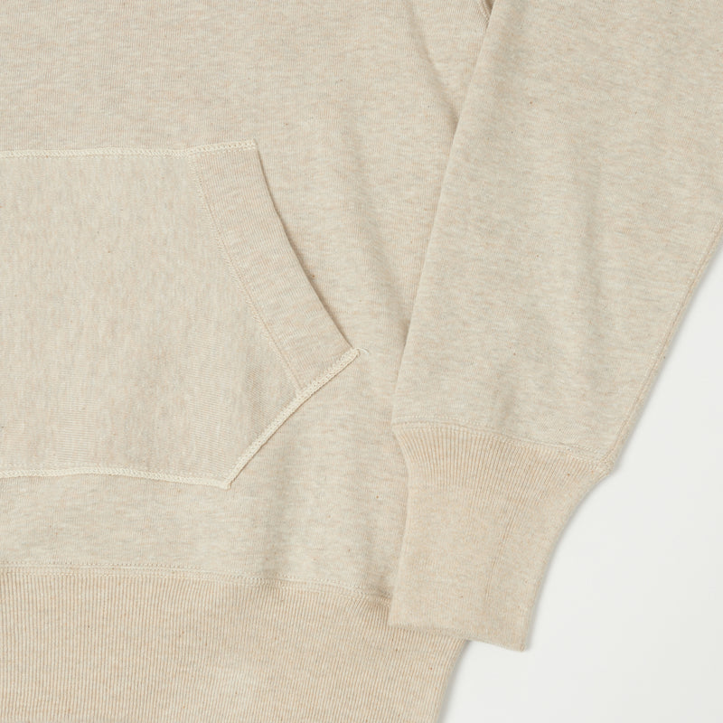 Warehouse 469 The Set-In Hooded Sweatshirt - Oatmeal