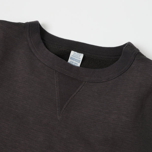 Warehouse & Co 474 Crew Neck Sweatshirt - Faded Black