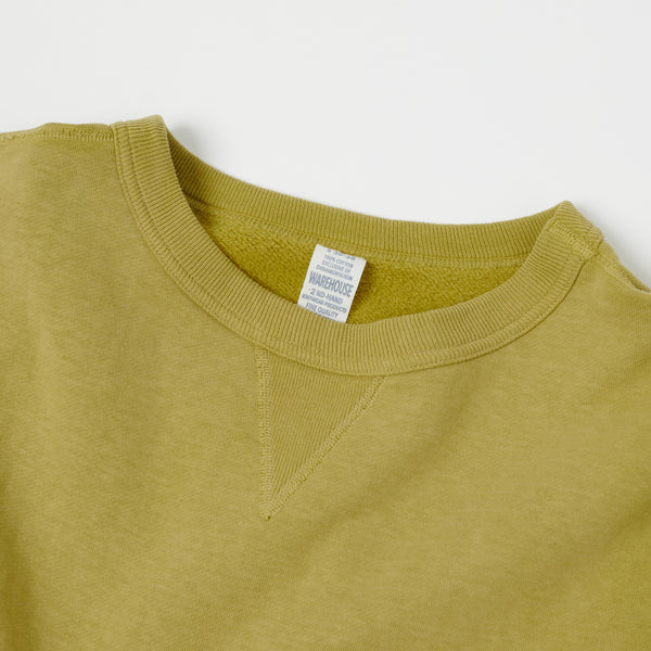 Warehouse 474 Crew Neck Sweatshirt - Faded Yellow