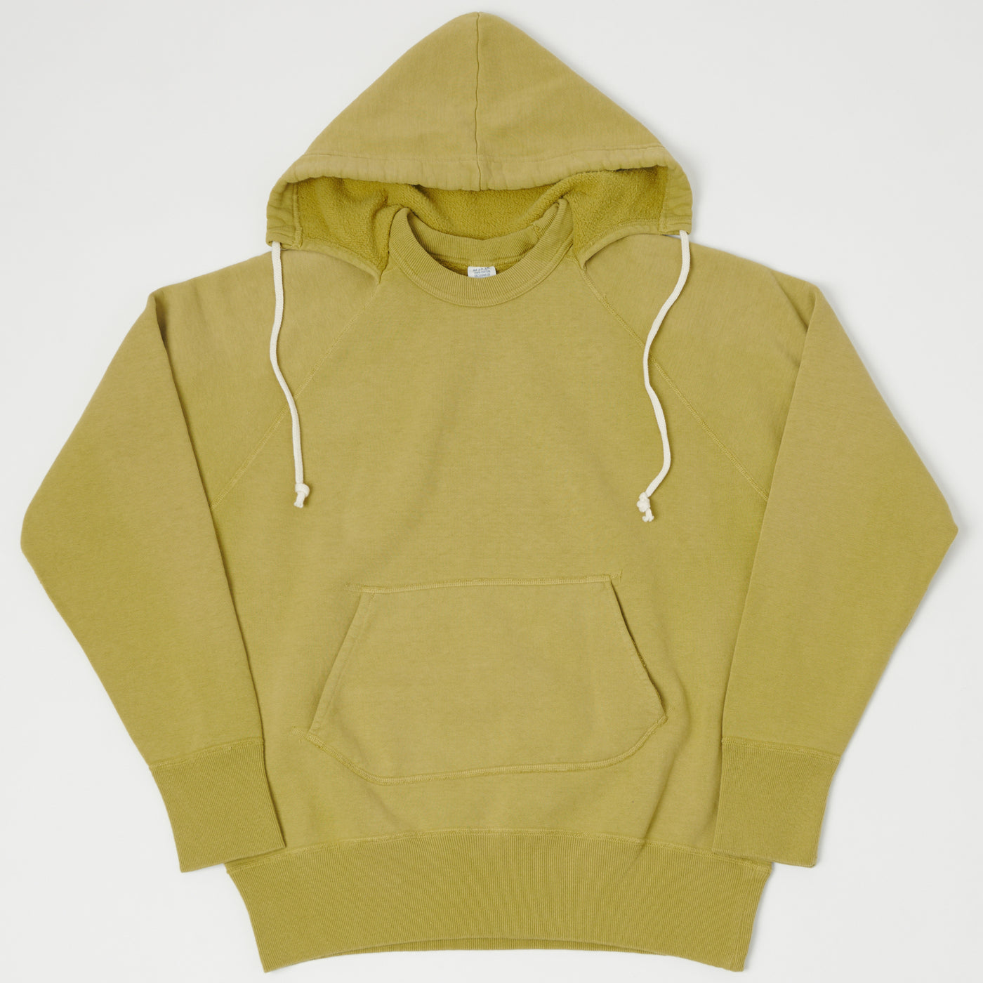 Warehouse & Co 475 Hooded Sweatshirt - Faded Yellow