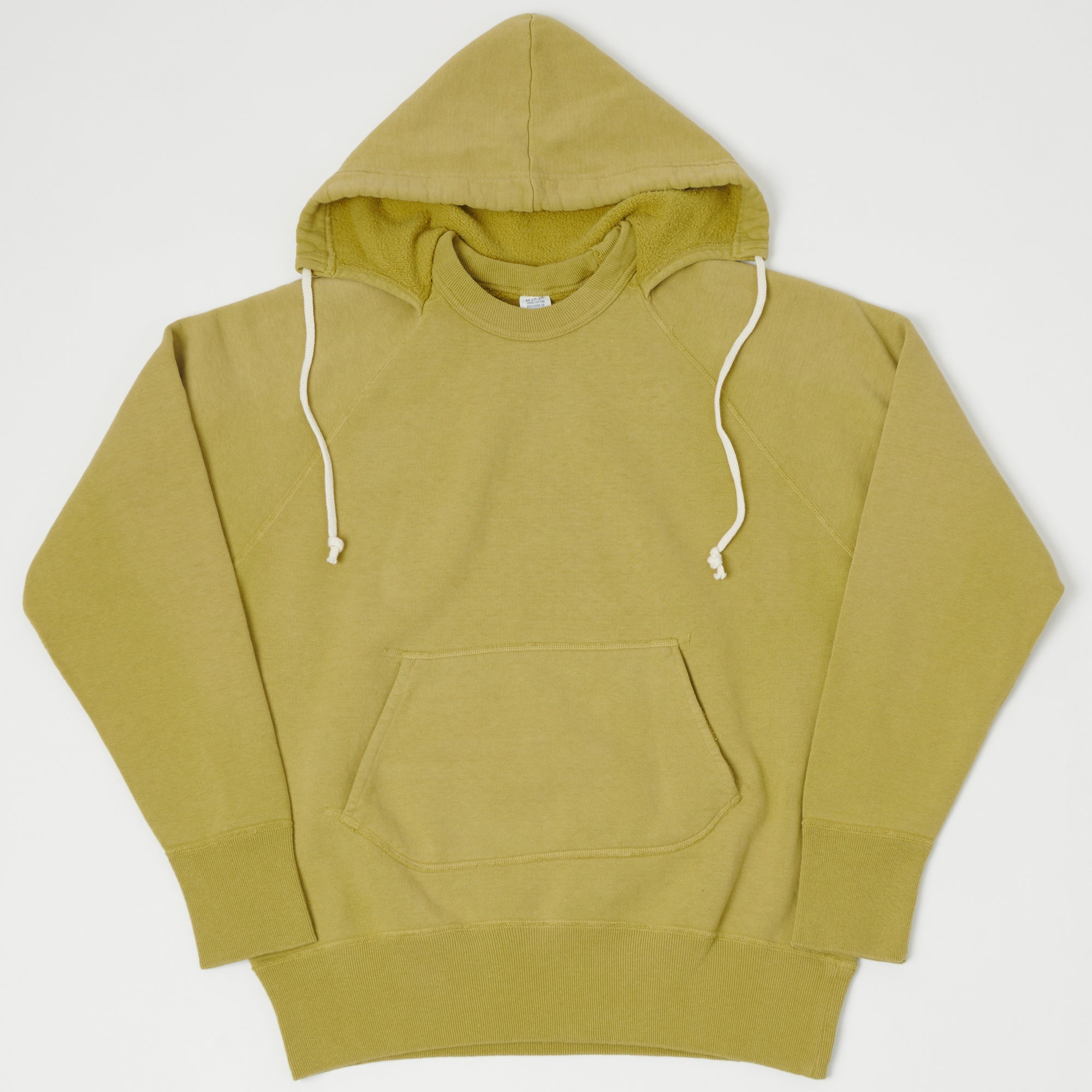 Warehouse & Co 475 Hooded Sweatshirt - Faded Yellow