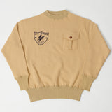 Warehouse 478 'Camp McCoy' Military Sweatshirt - Beige