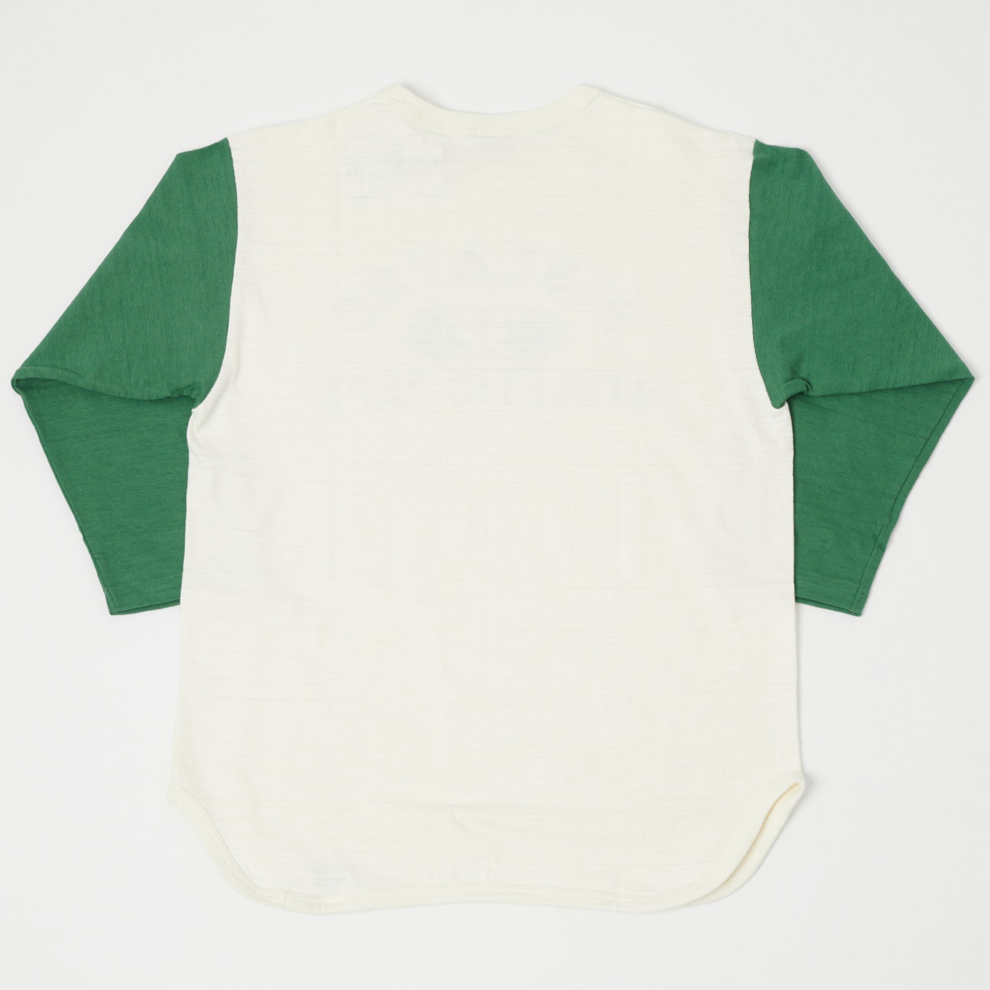 Warehouse & Co 4800 Baseball T-Shirt - Cream/Light Green