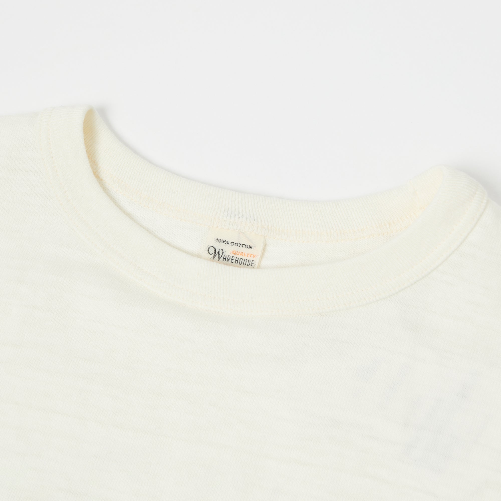 Warehouse & Co 4800 Baseball T-Shirt - Cream/Light Green