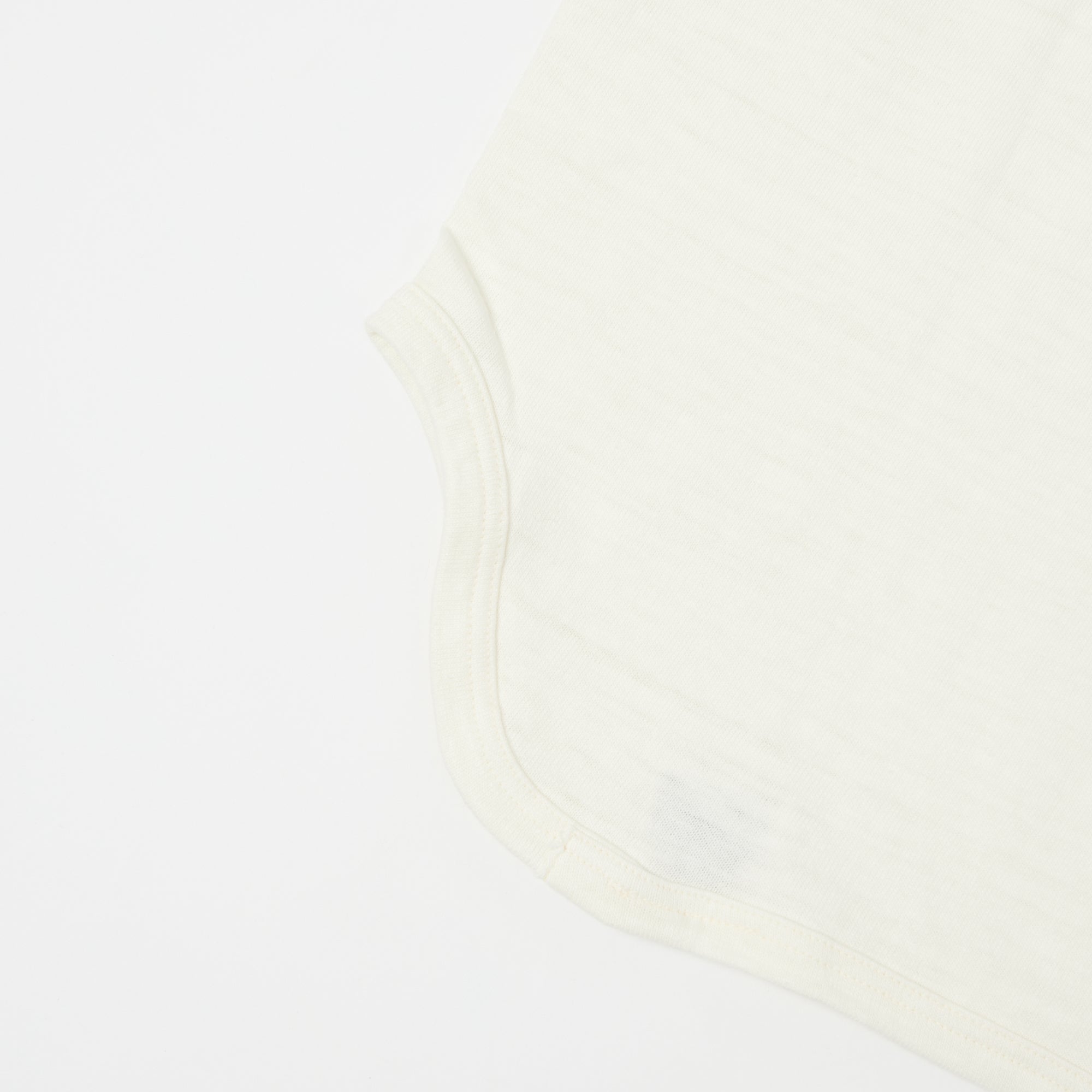 Warehouse & Co 4800 Baseball T-Shirt - Cream/Navy