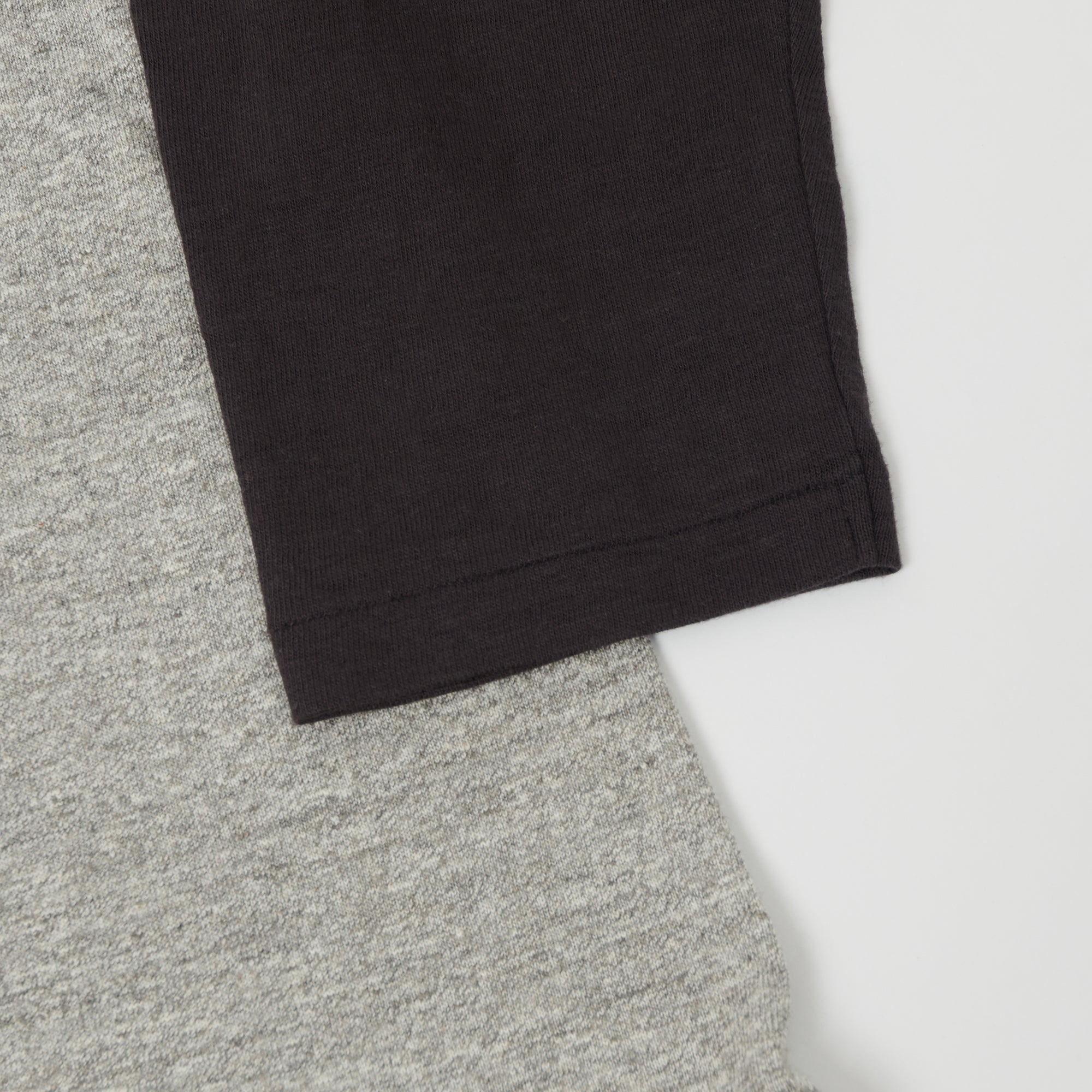 Warehouse & Co 4800 Baseball T-Shirt - Heather Grey/Black