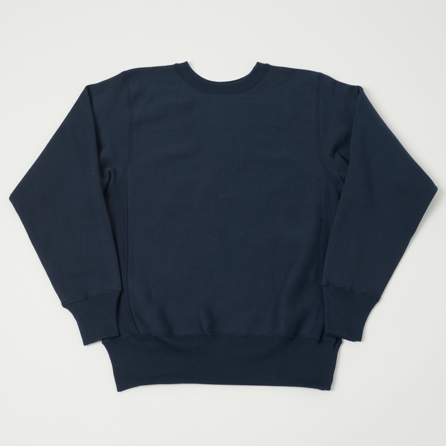Warehouse & Co 483 Reverse Weave Sweatshirt - Navy