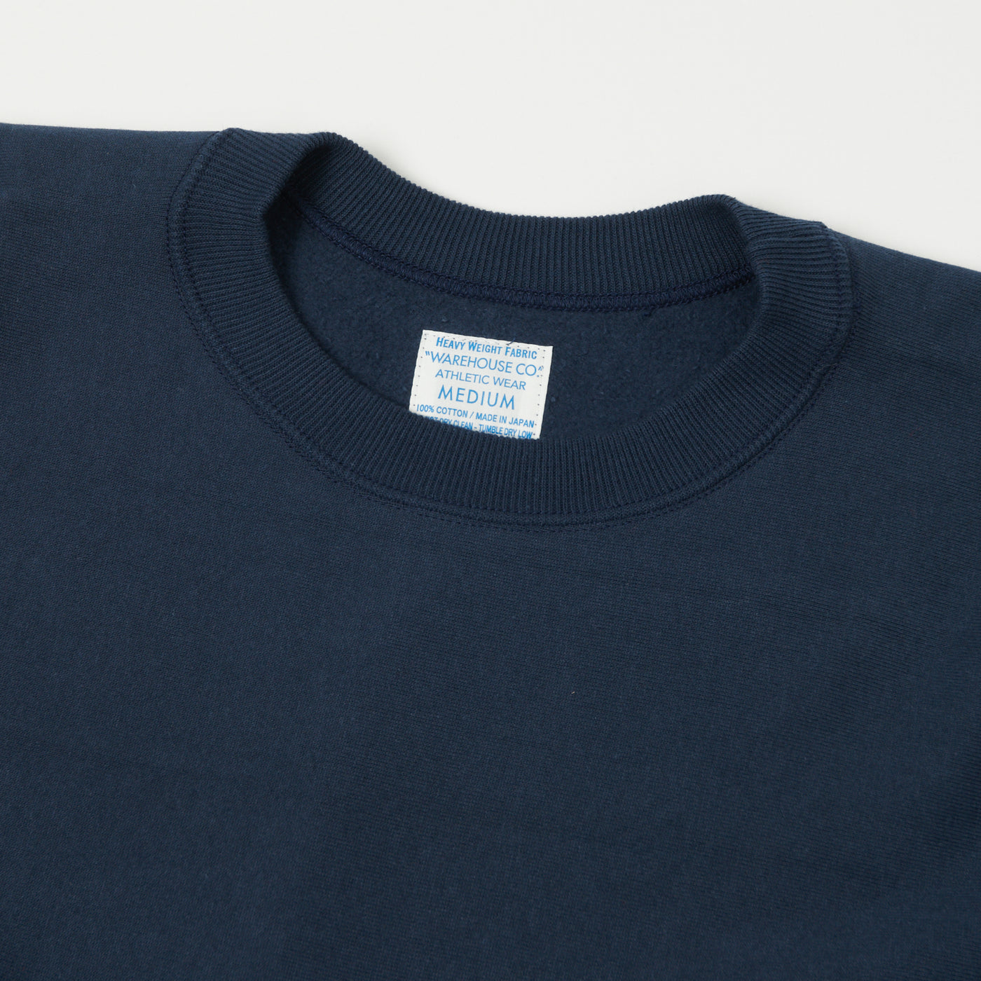 Warehouse & Co 483 Reverse Weave Sweatshirt - Navy