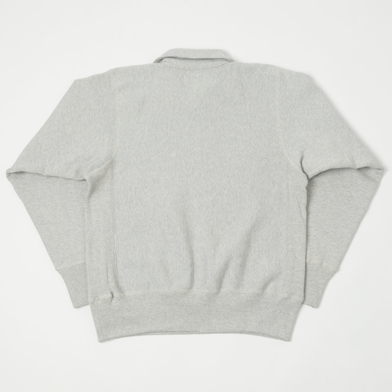 Warehouse 485 Half Zip Sweatshirt - Grey | SON OF A STAG