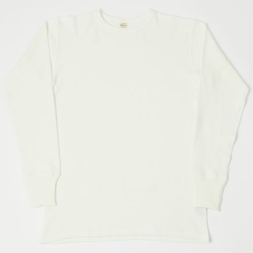 Warehouse & Co 5903 Waffle Knit Thermal T-Shirt - Natural