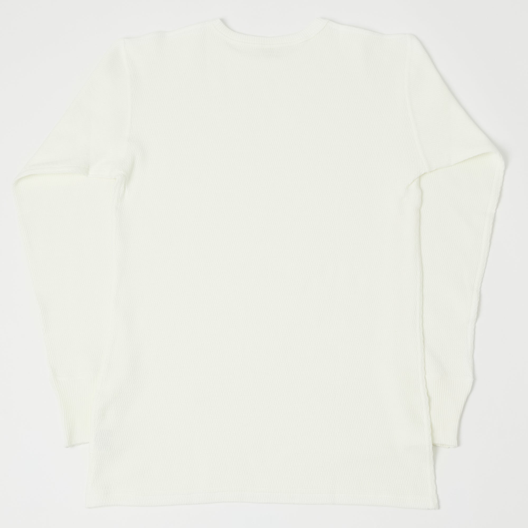 Warehouse & Co 5903 Waffle Knit Thermal T-Shirt - Natural
