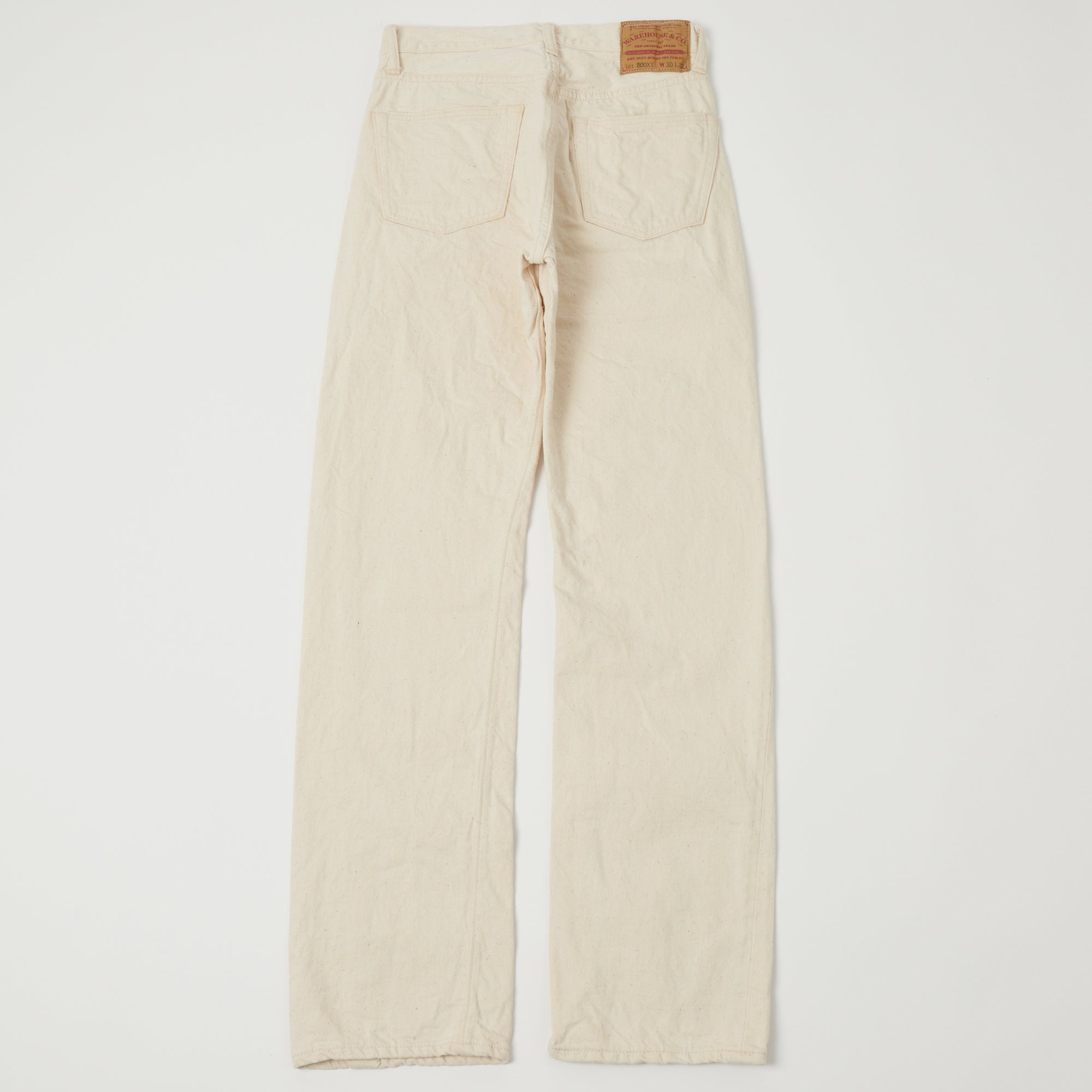 Warehouse & Co 800XX 13.5oz Regular Straight Jean - Ecru
