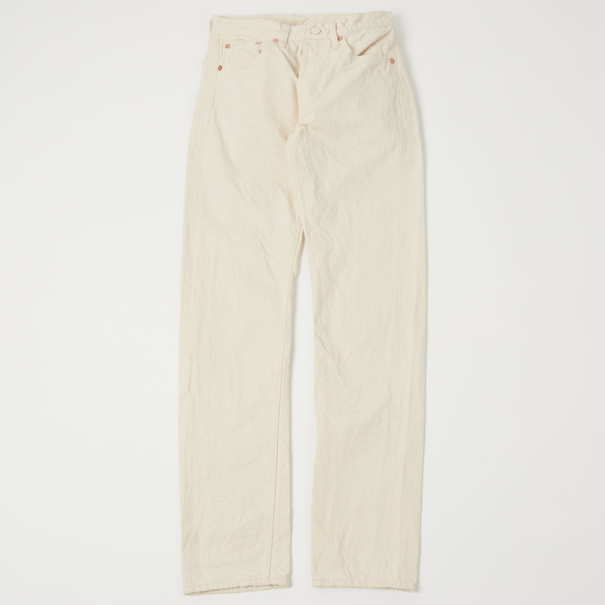 Warehouse & Co 900XX 13.5oz Slim Tapered Jean - Ecru