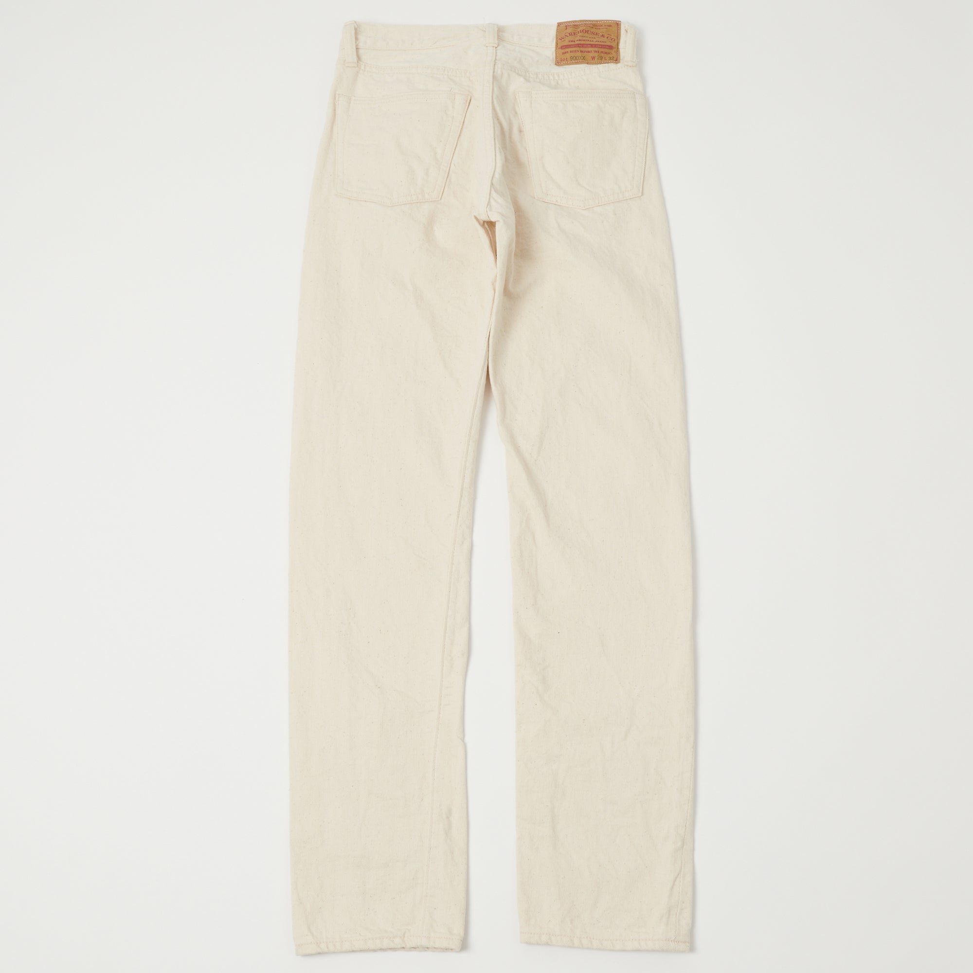 Warehouse & Co 900XX 13.5oz Slim Tapered Jean - Ecru