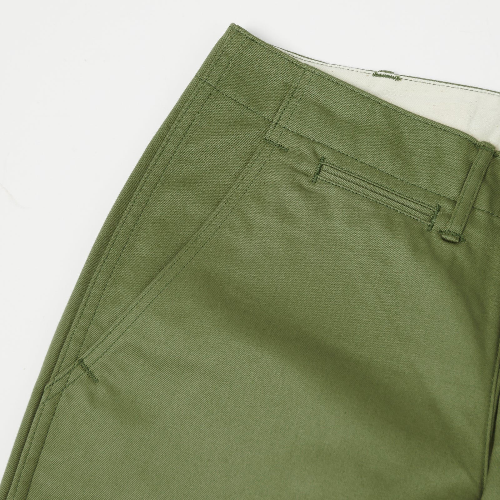 WAREHOUSE “Lot 1204 CHINO SHORTS ウエポン” グリーン