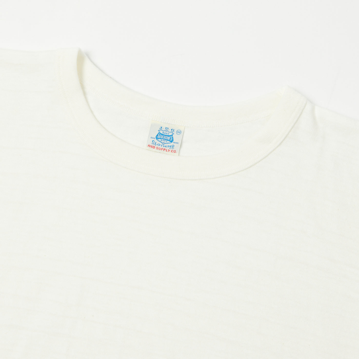 John Gluckow Lot. JG-CS06 Plain T-Shirt - Off White