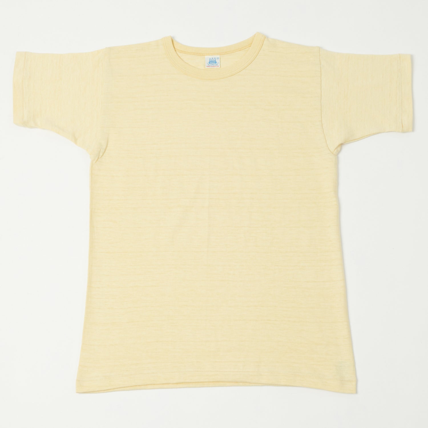 John Gluckow Lot. JG-CS06 Plain Tee - Yellow