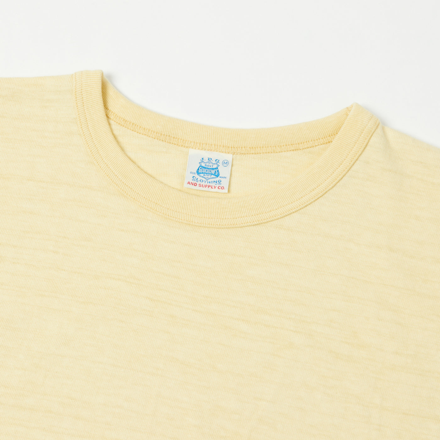 John Gluckow Lot. JG-CS06 Plain Tee - Yellow