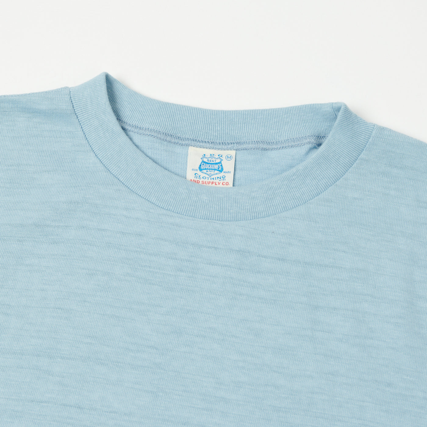 John Gluckow Lot. JG-CS07 'Keeper' Pocket T-Shirt - Sax Blue