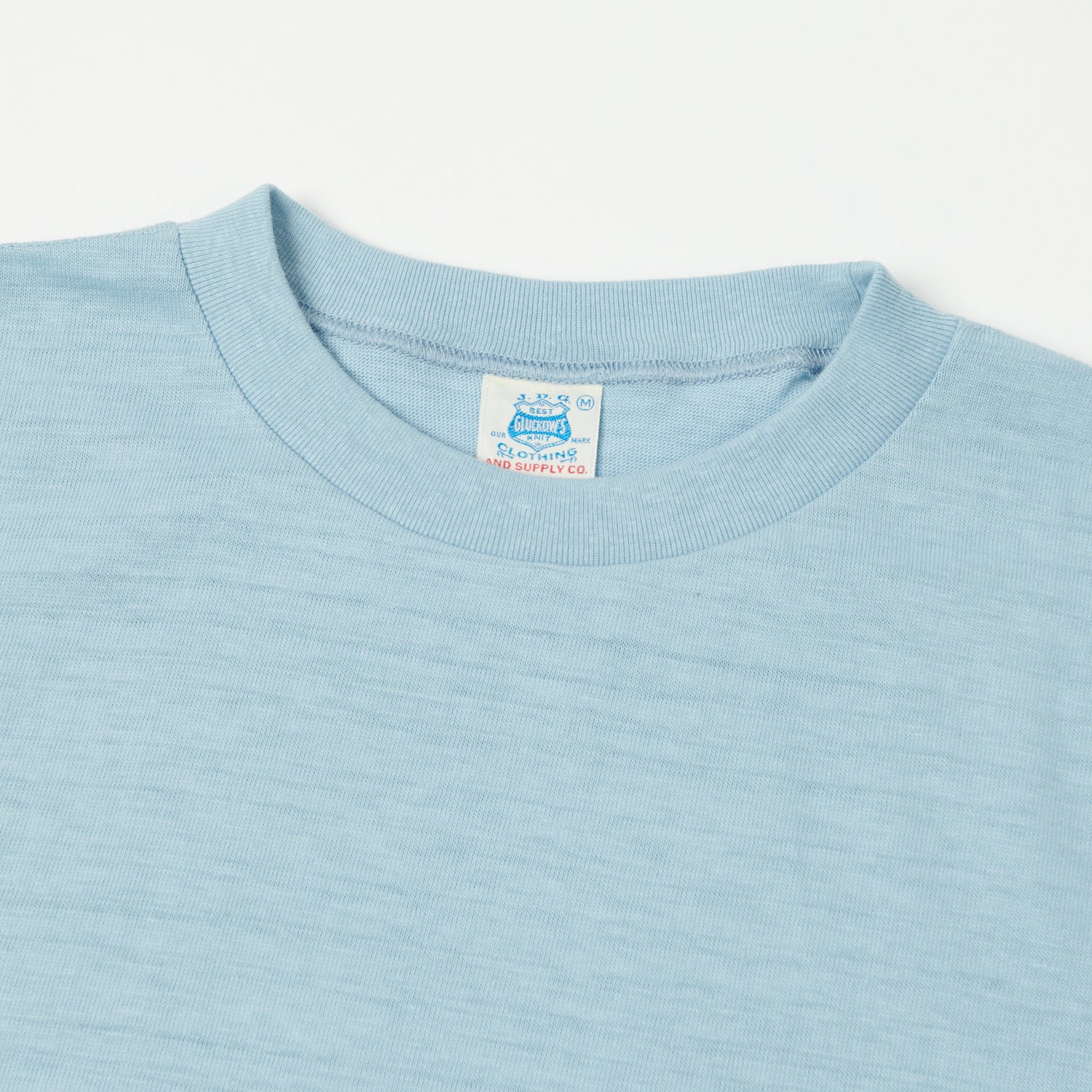 John Gluckow Lot. JG-CS07 'Keeper' Pocket T-Shirt - Sax Blue