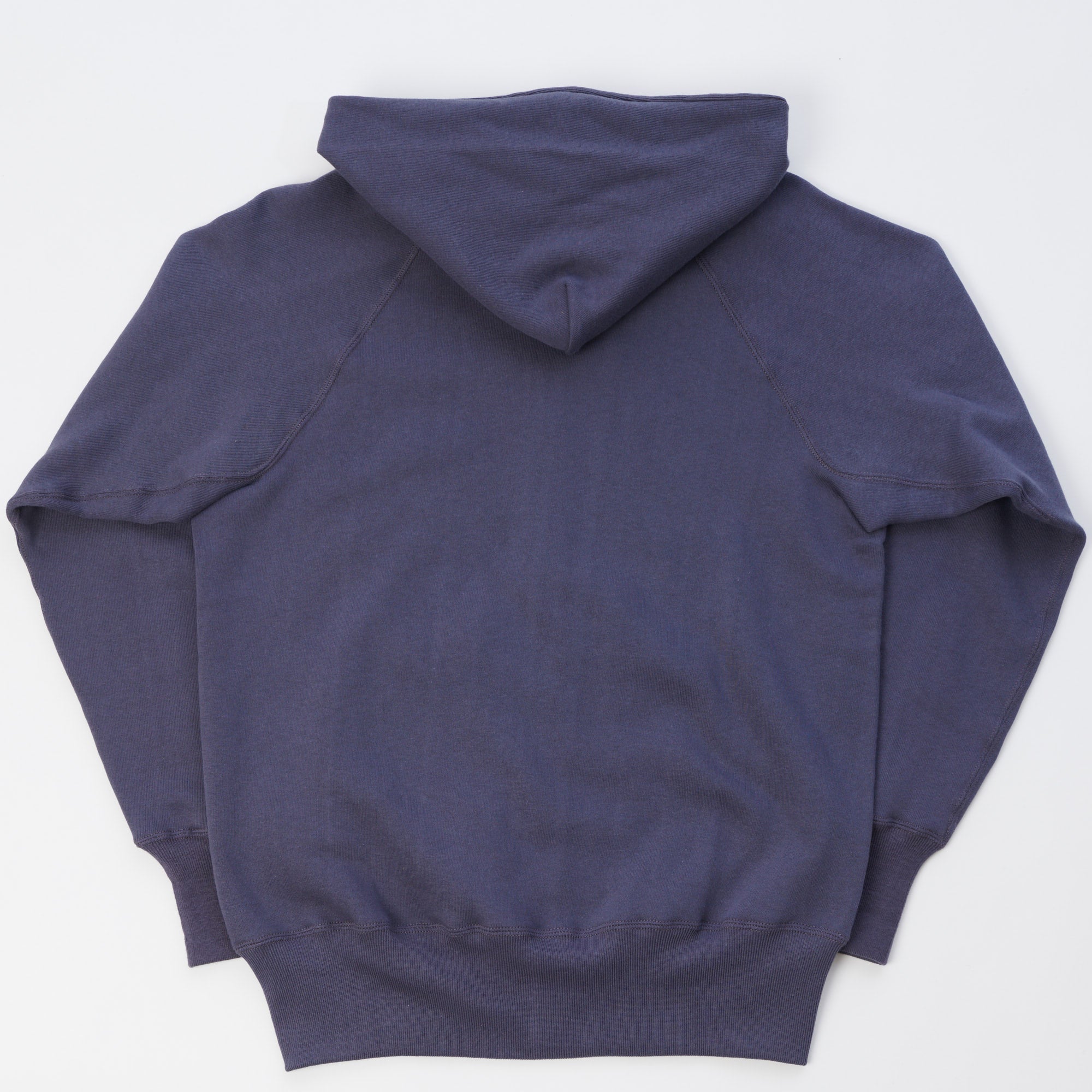 Warehouse & Co 451 Raglan Sleeve Full Zip Hoodie - Eggplant
