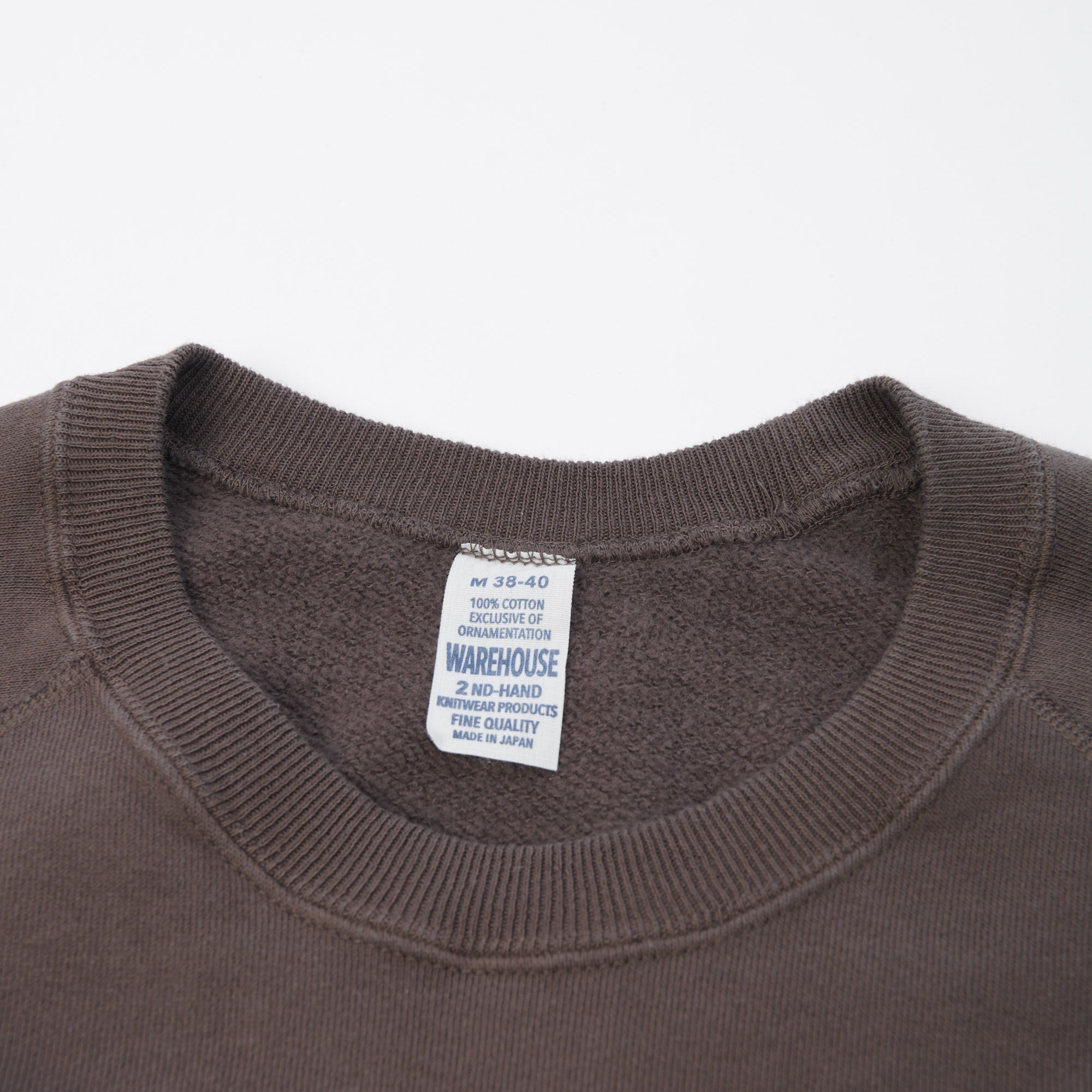 Warehouse & Co 461 Raglan Sleeve Sweatshirt - Charcoal