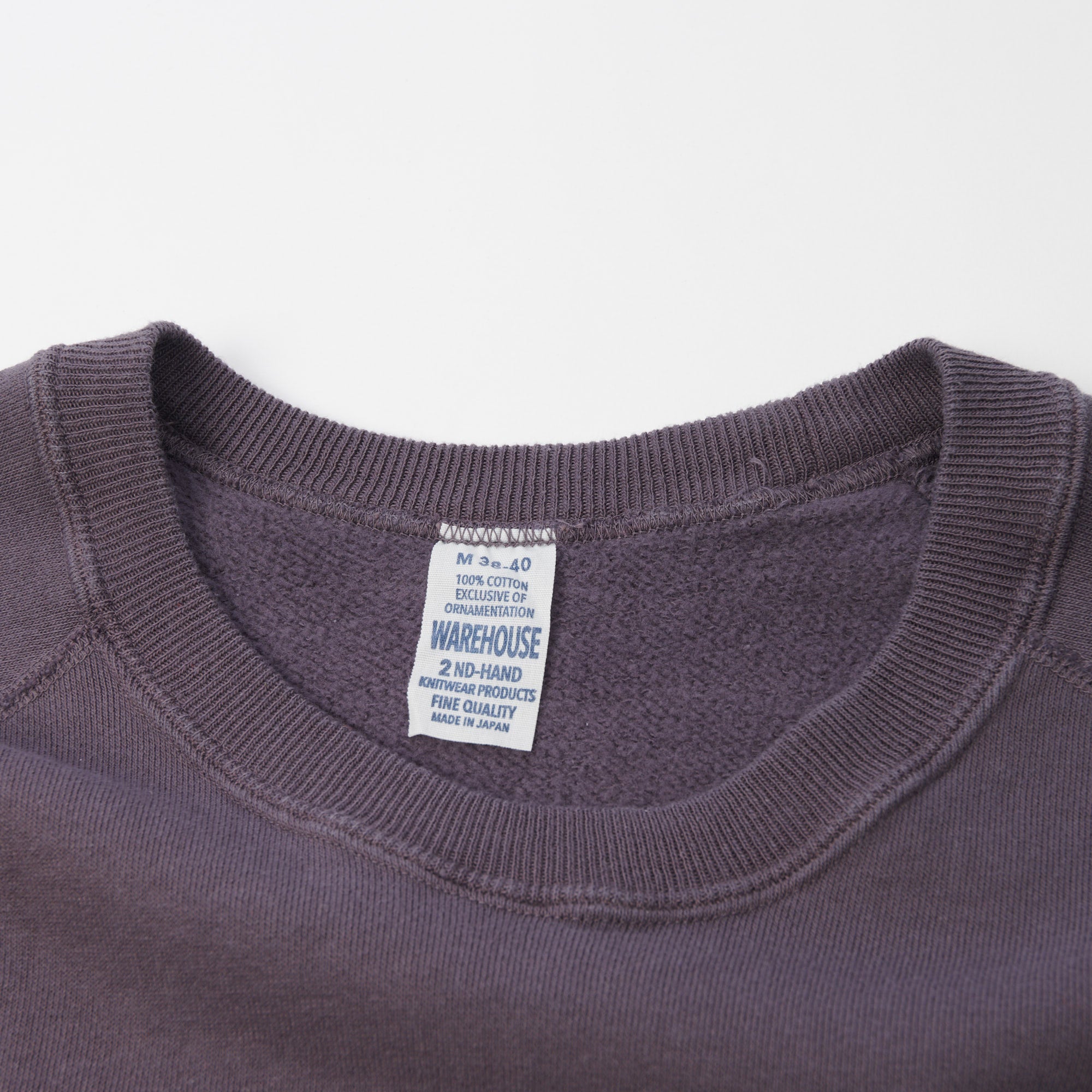 Warehouse & Co 461 Raglan Sleeve Sweatshirt - Navy
