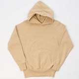 Warehouse 462 Plain Hooded Sweatshirt - Dark Beige