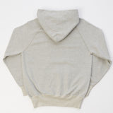 Warehouse 462 Plain Hooded Sweatshirt - Heather Grey