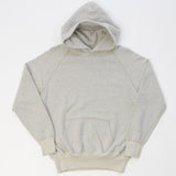 Warehouse 462 Plain Hooded Sweatshirt - Heather Grey