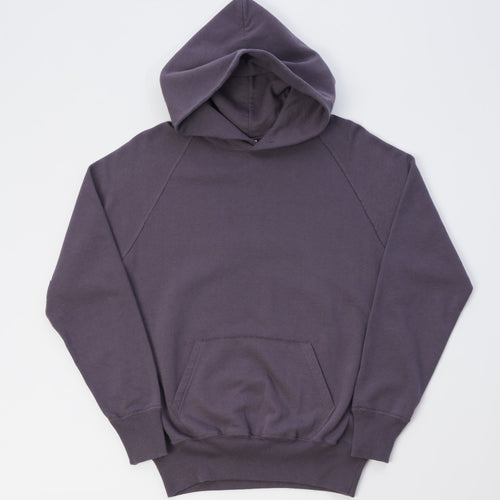 Warehouse & Co 462 Raglan Sleeve Hooded Sweatshirt - Navy