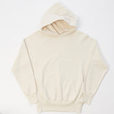 Warehouse 462 Plain Hooded Sweatshirt - Cream