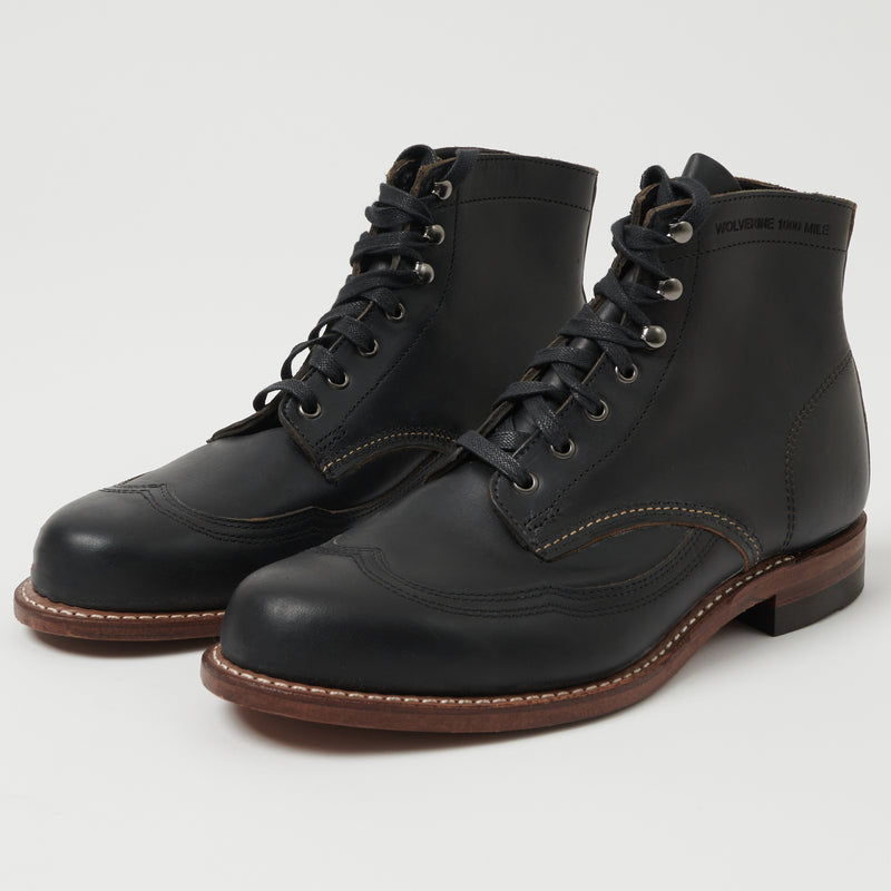 Wolverine 1000 Mile Addison Boots - Black | SON OF A STAG