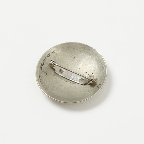 Yuketen 1 1/2" Concho Pin B - Nickel Silver