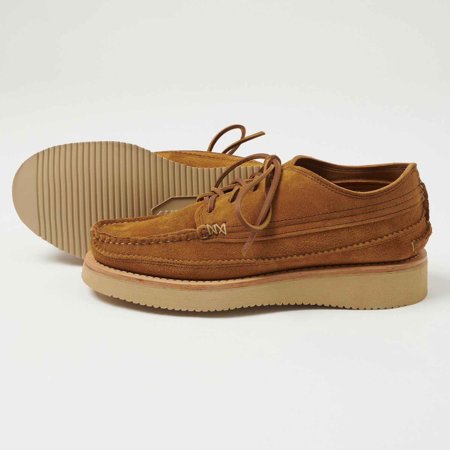 Yuketen Maine Guide Ox DB Shoe - FO G Brown