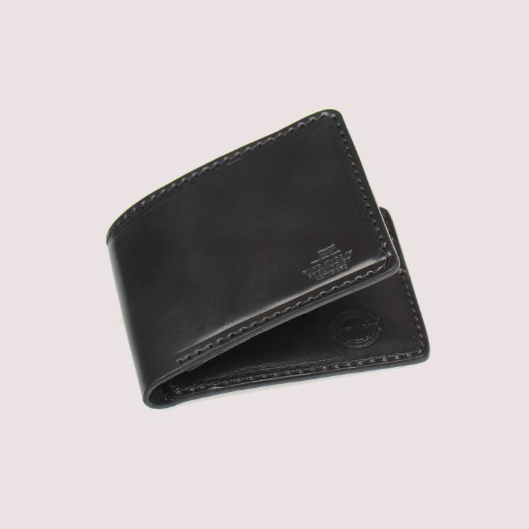 Barnes & Moore Quartermaster Wallet - Black Horween Shell Cordovan