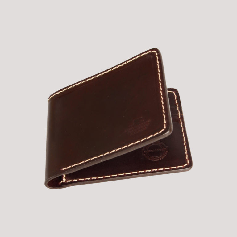 Barnes & Moore Quartermaster Wallet - Oxblood Horween Shell Cordovan
