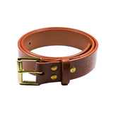 Barnes & Moore Roller Belt - Harness Tan/Brass