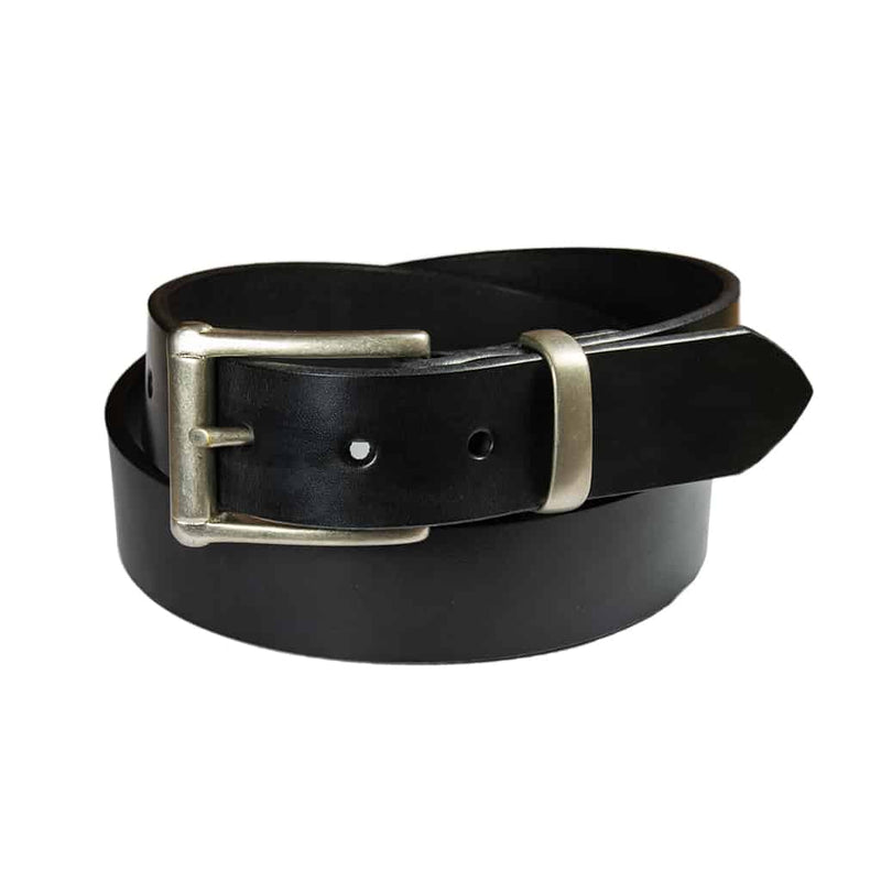 Barnes & Moore Garrison Belt - Black/Nickel