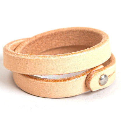Tanner Goods Double Wristband Natural