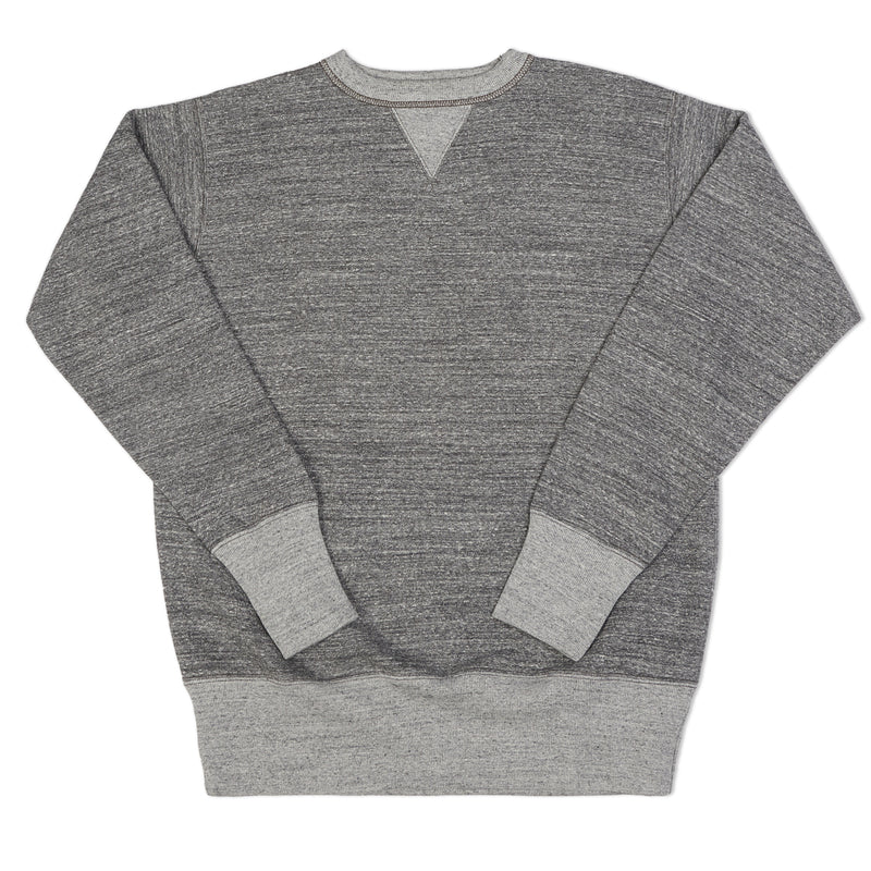 Freewheelers 1634001 Set in Sleeve Sweatshirt - Grained Charcoal Grey