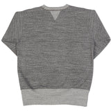 Freewheelers 1634001 Set in Sleeve Sweatshirt - Grained Charcoal Grey