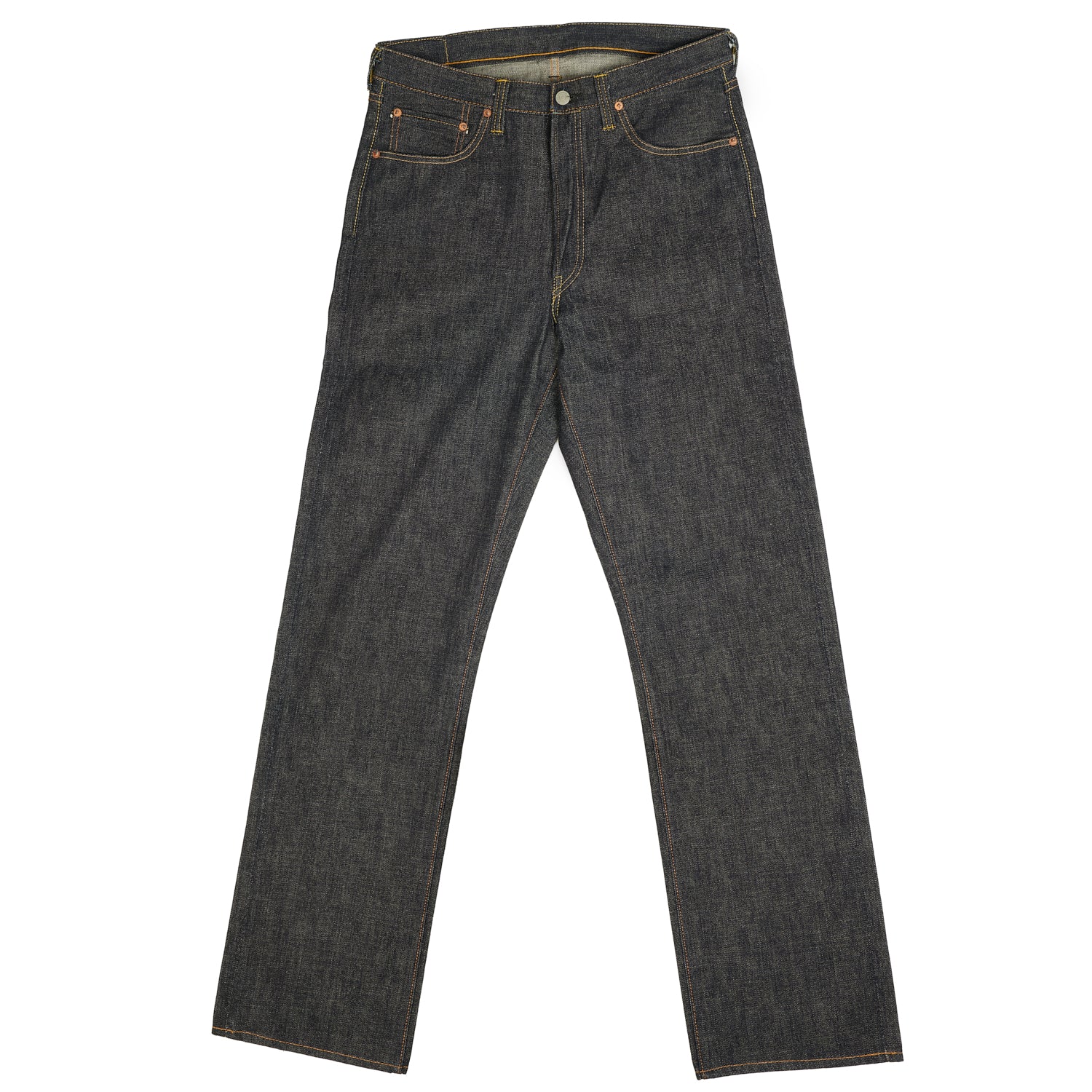 FULLCOUNT 1101 13.7oz Loose Straight Jean - Raw