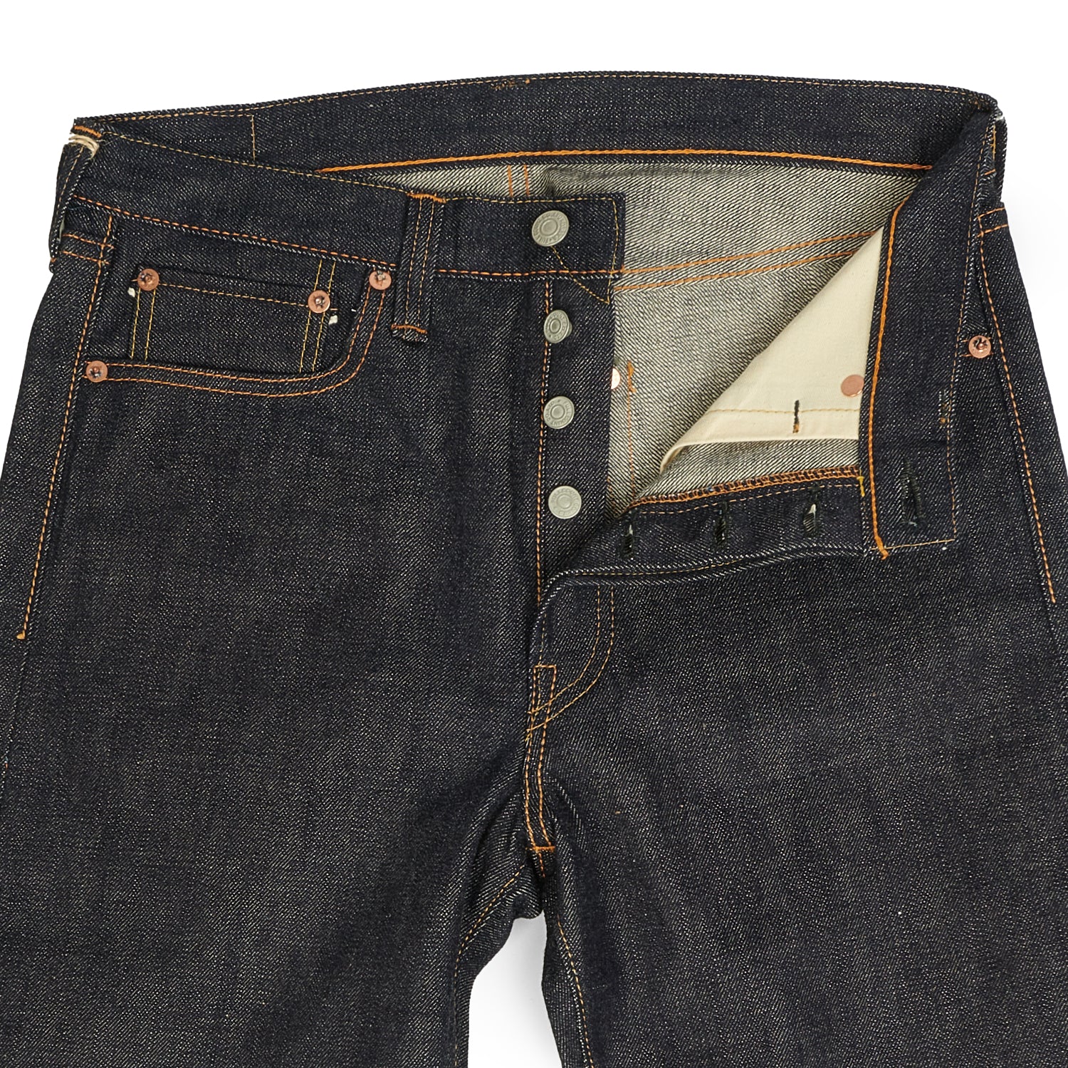 FULLCOUNT 1108 13.7oz Regular Straight Jean - Raw