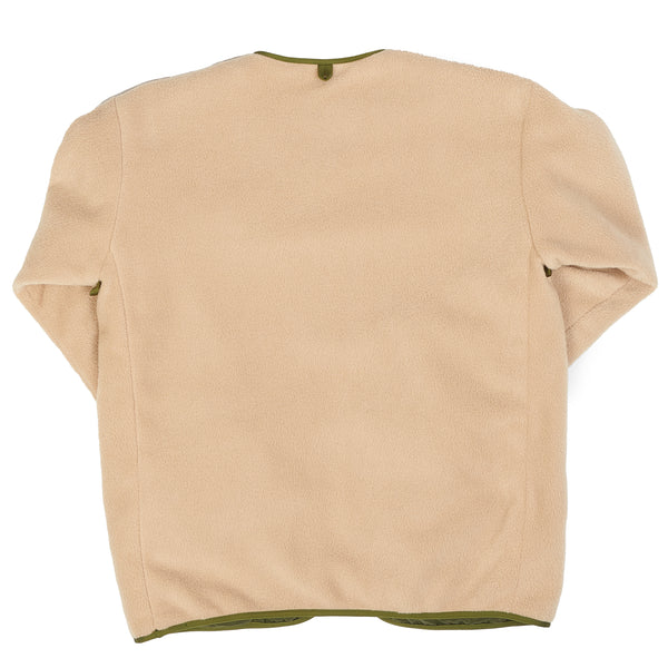 Full Count 2917 Fleeced Full Zip Jacket - Beige