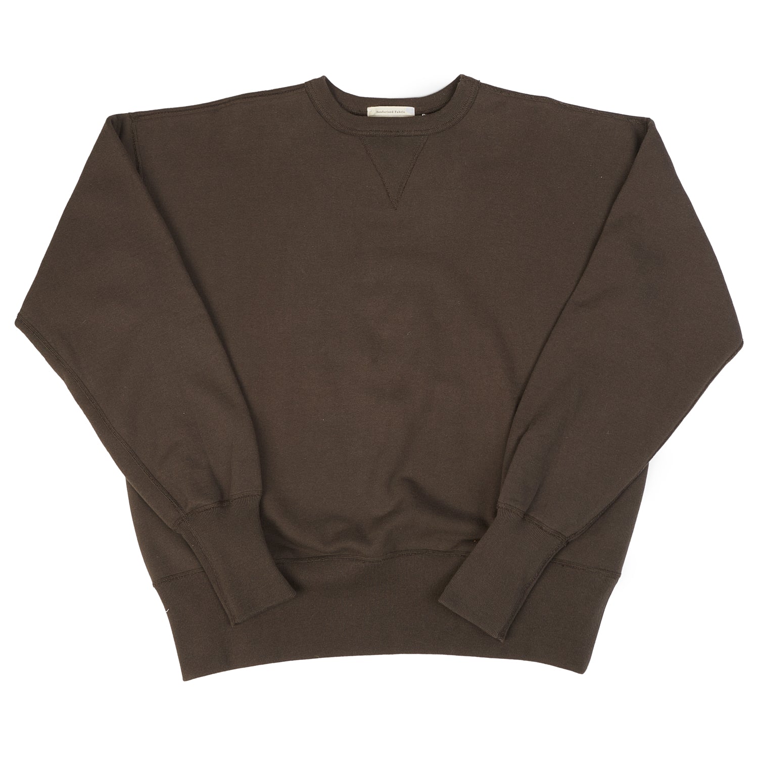 FULLCOUNT 3698 Double V Sweatshirt - Black