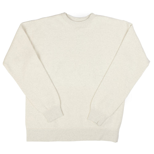 FULLCOUNT 3716 Crew Neck Sweatshirt - Oatmeal